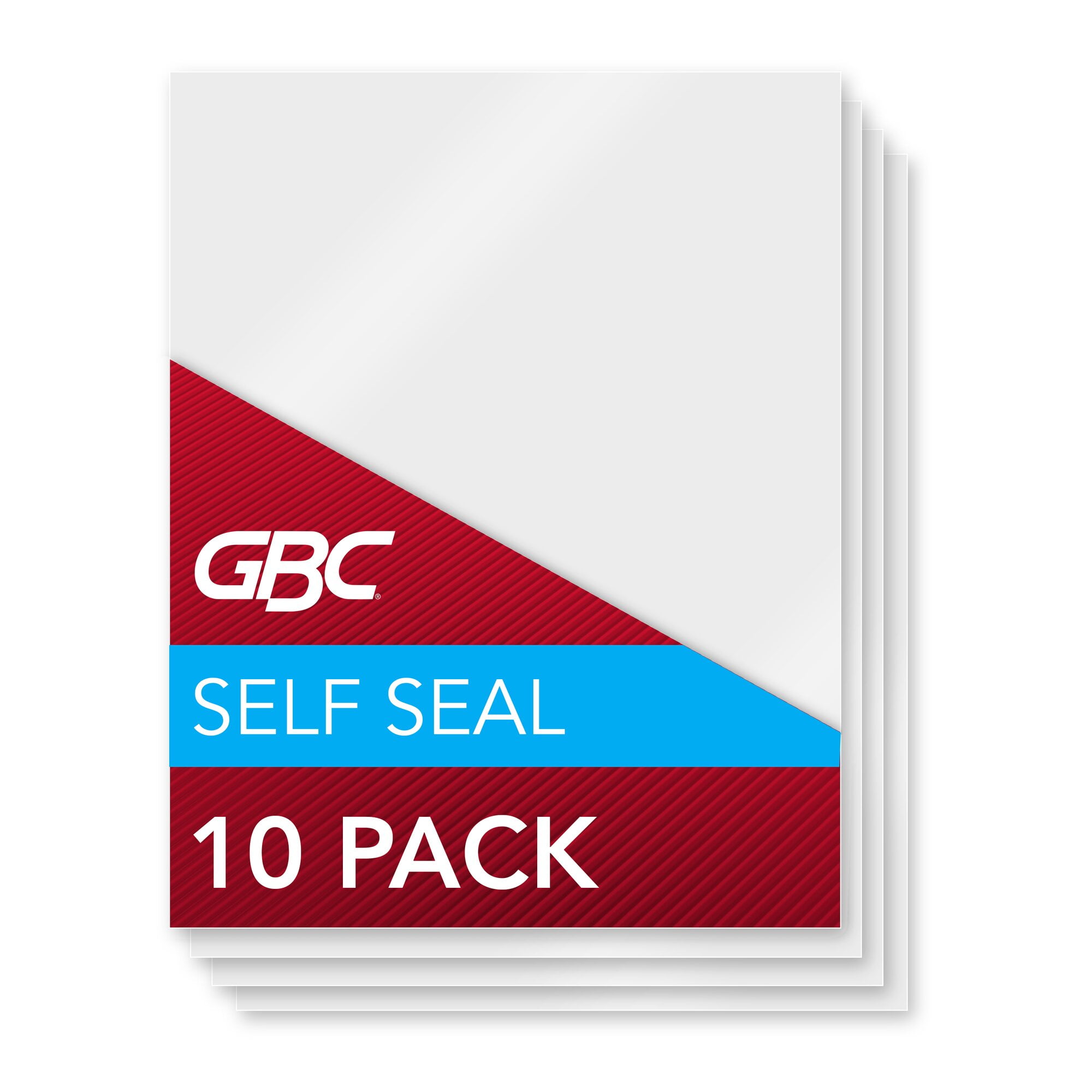 GBC Self Sealing Laminating Sheets, Single-Sided, Letter Size, 3 mil ...