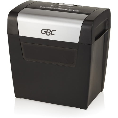 GBC ShredMaster PX08-04 Cross-Cut Paper Shredder Non-continuous Shredder - Super Cross Cut - 8 Per Pass - for shredding Staples, Paper Clip - P-3 - 5.90 ft/min - 9" Throat - 3 Minute Run Time - 3.96 g