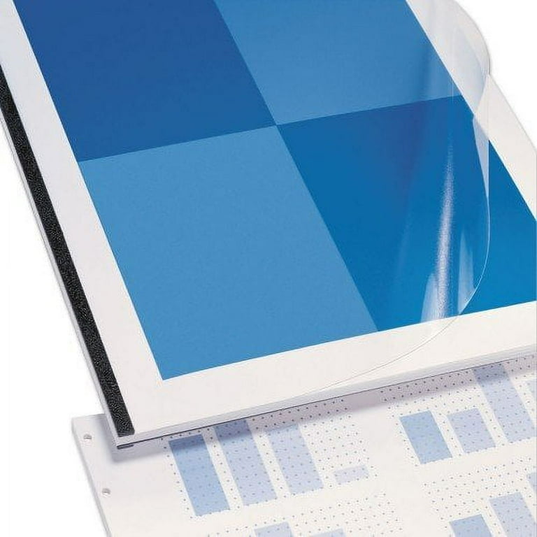 VeloBind Presentation Covers, Clear, 11 x 8.5, Punched & Scored, 25/Pack VeloBind Presentation Covers, Clear, 11 x 8.5, Punched & Scored, 25/Pack