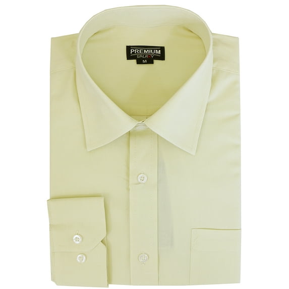 GBH Boys Long Sleeve Casual Dress Shirts - School Uniform Colors Approved - Everyday Wear