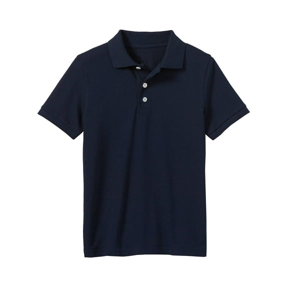 GBH Boys School Uniform Short Sleeve Pique Polo Shirt (Little Boys & Big Boys)