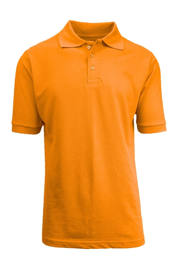 Boys School Uniform Short Sleeve Pique Polo Shirt (Little Boys & Big Boys)