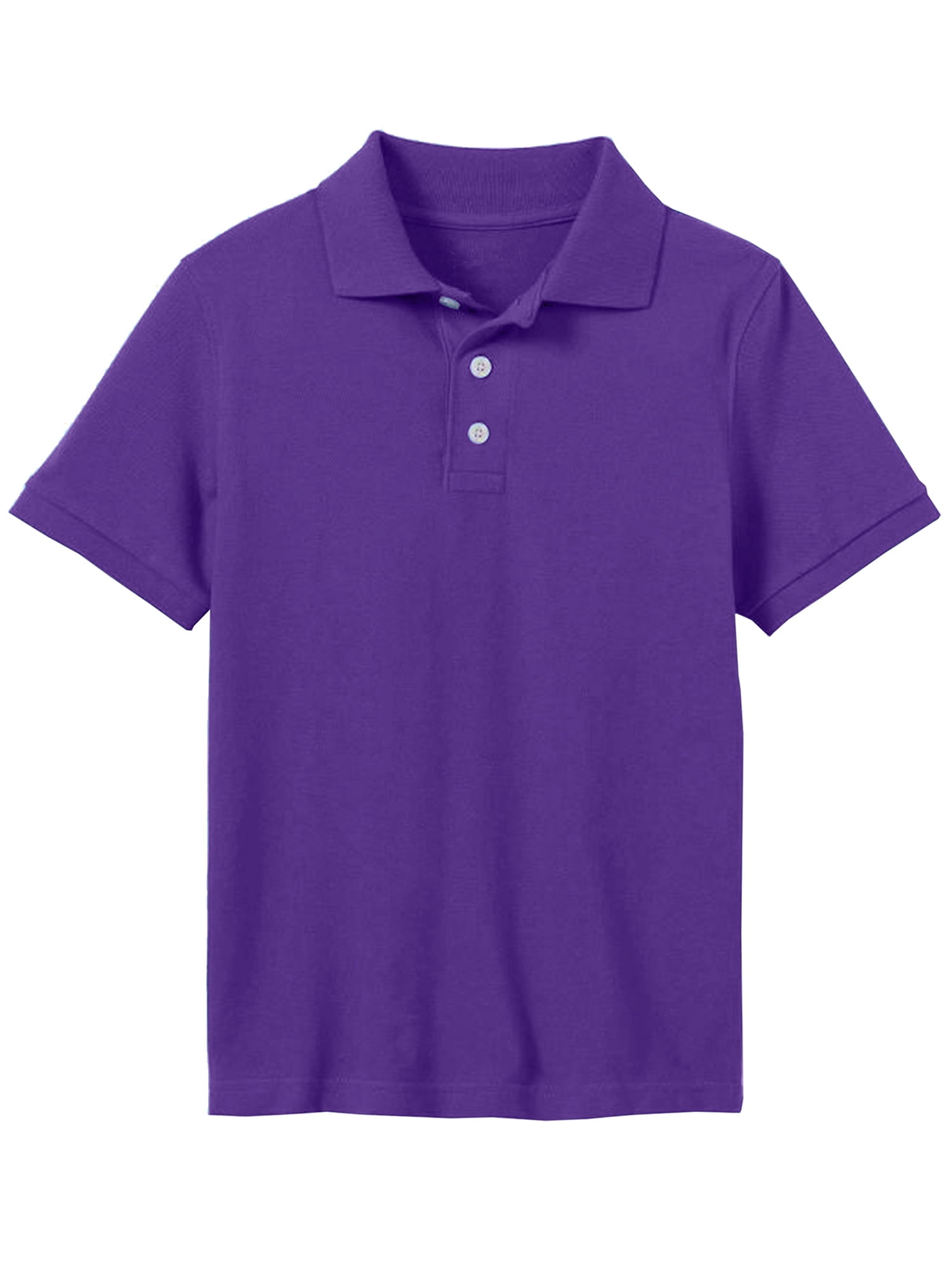 Boys School Uniform Short Sleeve Pique Polo Shirt (Little Boys & Big Boys)