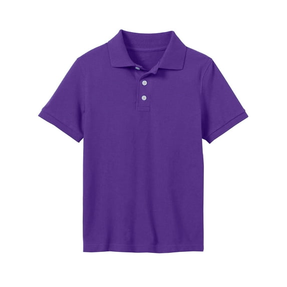GBH Boys School Uniform Short Sleeve Pique Polo Shirt (Little Boys & Big Boys)
