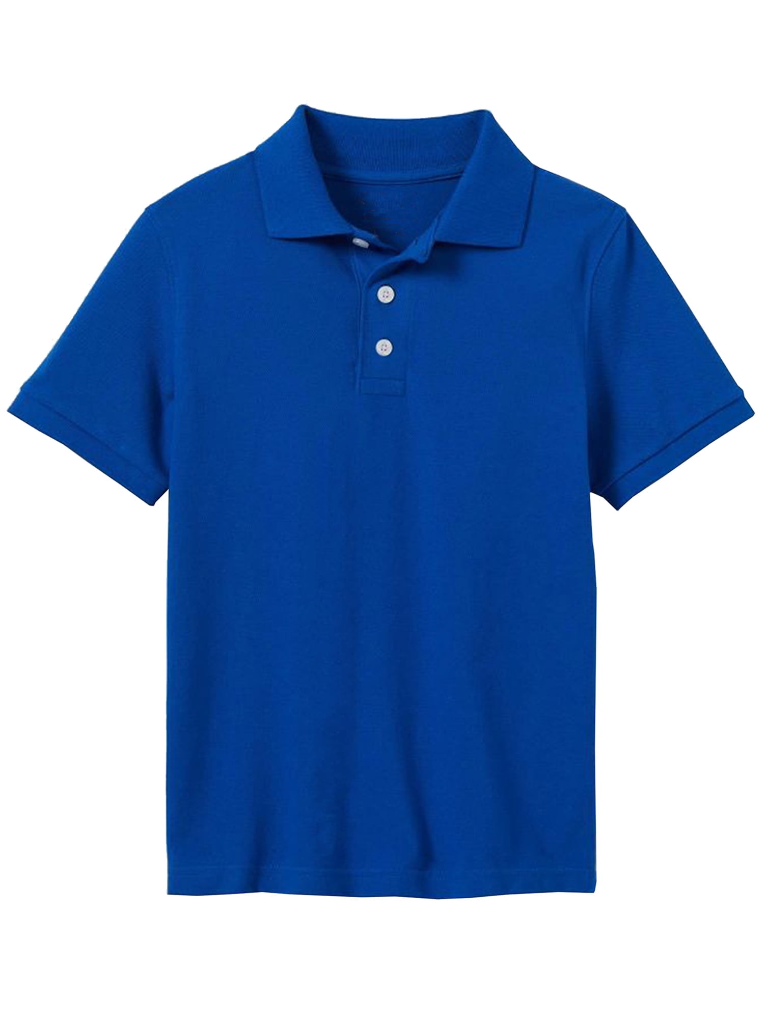 GBH Boys School Uniform Short Sleeve Pique Polo Shirt (Little Boys