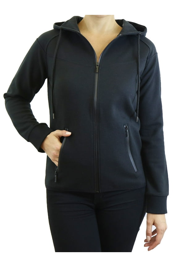 Juniors Tech Hoodie With Zipper Side Pockets