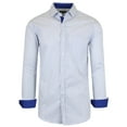 thumbnail image 1 of GBH Men's Breathable Performance Quick-Dry Long Sleeve Dress Shirts (S-2XL), 1 of 2