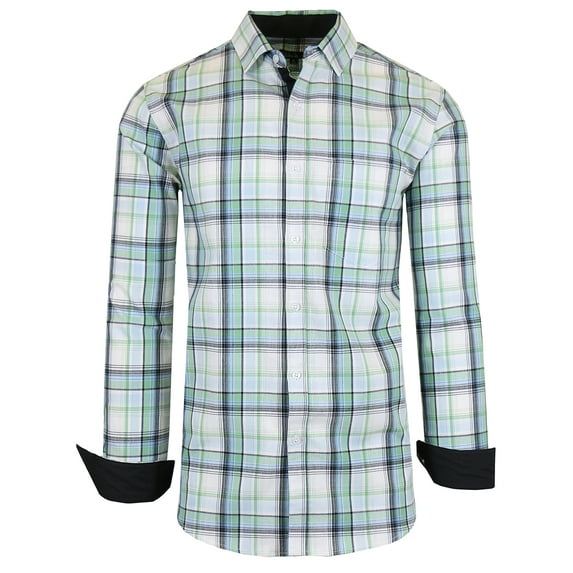 GBH Men's Breathable Performance Quick-Dry Long Sleeve Dress Shirts (S-2XL)