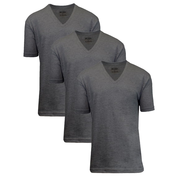 GBH Men's Egyptian Cotton V-Neck Cotton Undershirt (3 Pack)
