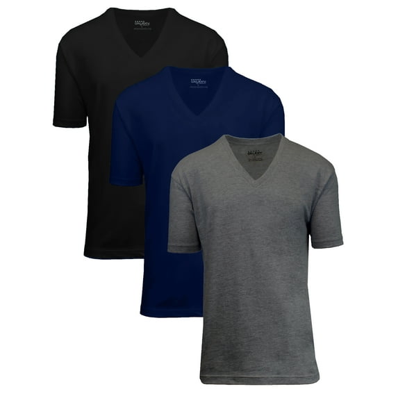 GBH Men's Egyptian Cotton V-Neck Cotton Undershirt (3 Pack)