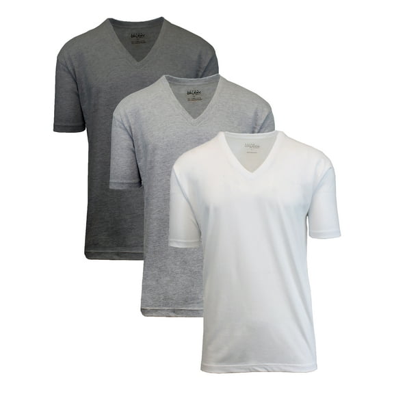 GBH Men's Egyptian Cotton V-Neck Cotton Undershirt (3 Pack)