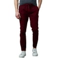 thumbnail image 1 of GBH Men's Joggers Chino Pants Stretch Twill Slim Fit, Sizes S-XL, 1 of 6