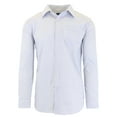 thumbnail image 1 of GBH Men's Long Sleeve Printed Dress Shirt With Chest Pocket, 1 of 3