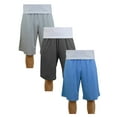 thumbnail image 1 of GBH Men's Moisture Wicking Active Mesh Shorts (3-Pack), 1 of 4