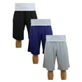 thumbnail image 1 of GBH Men's Moisture Wicking Active Mesh Shorts (3-Pack), 1 of 4