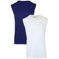 thumbnail image 1 of GBH Men's Moisture-Wicking Activewear Performance Muscle Tee (2-Pack), 1 of 2