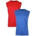 thumbnail image 1 of GBH Men's Moisture-Wicking Activewear Performance Muscle Tee (2-Pack), 1 of 2