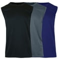 thumbnail image 1 of Men's Moisture-Wicking Activewear Performance Muscle Tee (3-Pack), 1 of 6