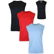 GBH Mens Moisture-Wicking Activewear Performance Muscle Tee 3-Pack