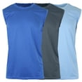thumbnail image 1 of Men's Moisture-Wicking Activewear Performance Muscle Tee (3-Pack), 1 of 6