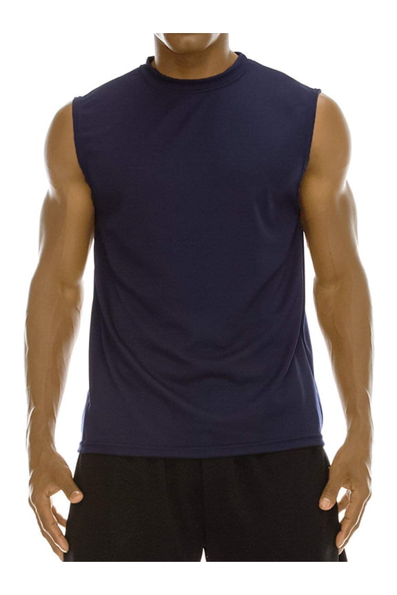 Men's Moisture-Wicking Quick Dry Performance Muscle Tee (S-2XL)