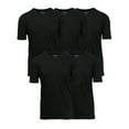 thumbnail image 1 of GBH Men's Premium Cotton Blend Short Sleeve V-Neck Tees (5-Pack), 1 of 2