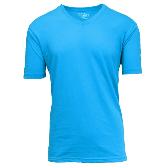 GBH Men's Premium Cotton Blend Short Sleeve V-Neck Tees Upto 6XL