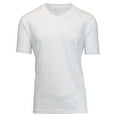 thumbnail image 1 of GBH Men's Premium Cotton Blend Short Sleeve V-Neck Tees Upto 6XL, 1 of 2