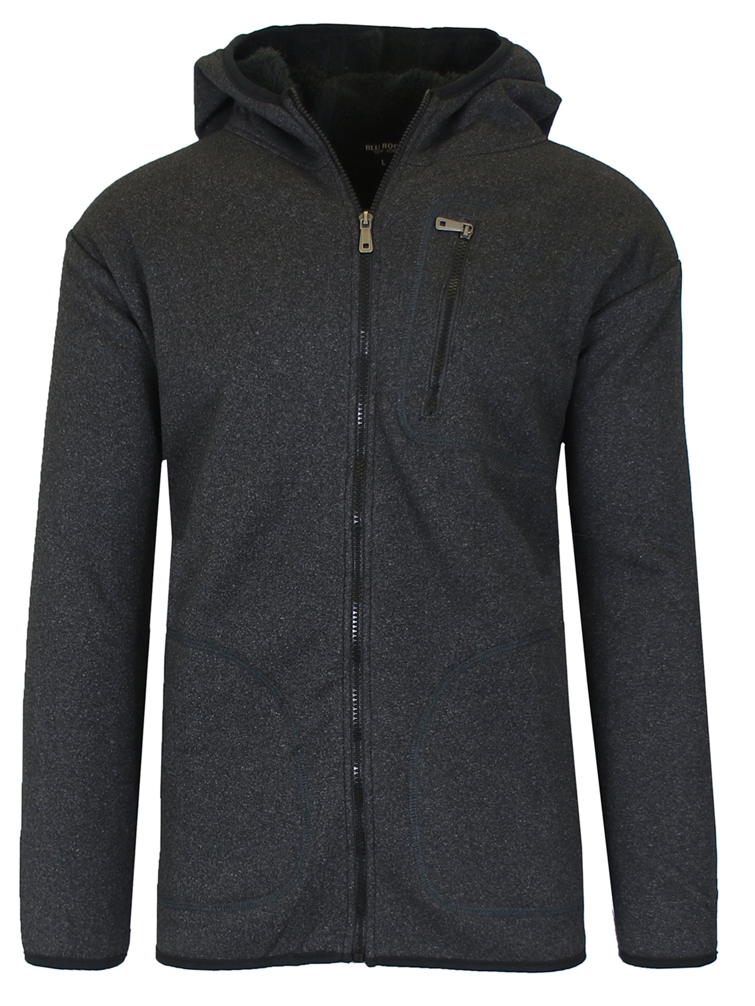 Sherpa lined hoodie walmart clearance