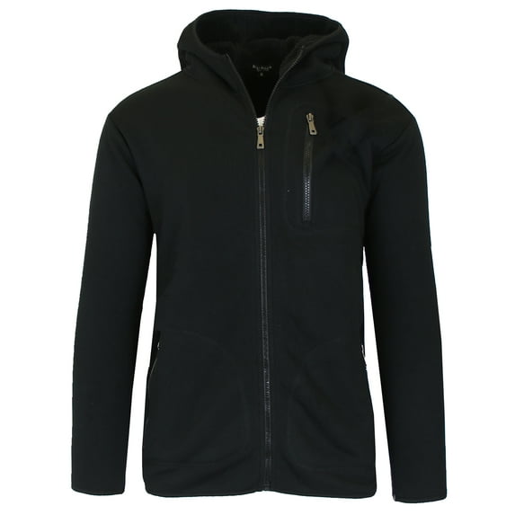 GBH Men's Sherpa Fleece Lined Zip-Up Hoodie