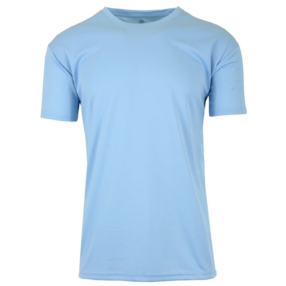 GBH Men's Short Sleeve Moisture-Wicking Quick Dry Performance Crew Neck Tee