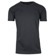 GALAXY BY HARVIC GBH Men's Short Sleeve Moisture-Wicking Quick Dry Performance Crew Neck Tee