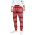 thumbnail image 1 of GBH Men's Slim-Fit French Terry Holiday Christmas Joggers (S-2XL), 1 of 3