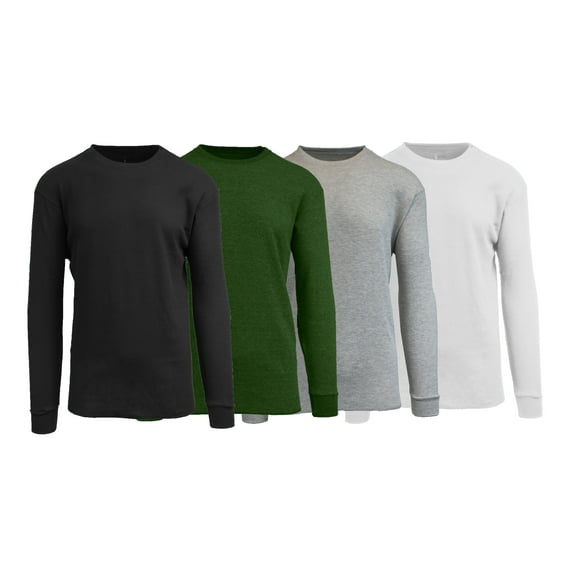 GBH Men's Thermal Crew Neck Shirt (4-Pack)