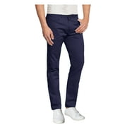 GBH Mens 5-Pocket Flat Front Cotton Stretch Casual Chino Pants