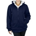 thumbnail image 1 of GBH Mens Modern Fit Heavyweight Sherpa Fleece Lined Hoodie (S-2XL), 1 of 2