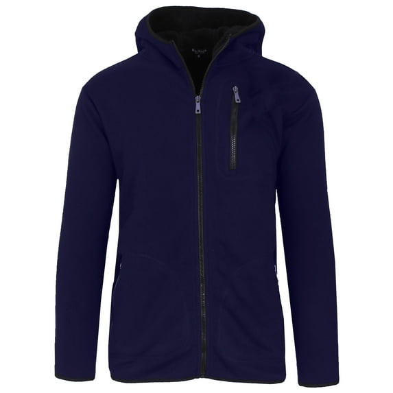 GBH Mens Regular Fit Heavyweight Sherpa Fleece Lined Hoodie (S-2XL)