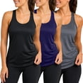 thumbnail image 1 of GBH Moisture Wicking Womens Racerback Tanks (3-Pack) (S-3XL), 1 of 7