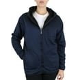 thumbnail image 1 of GBH Women's Loose Fit Oversize Full Zip Sherpa Lined Hoodie Fleece, 1 of 3