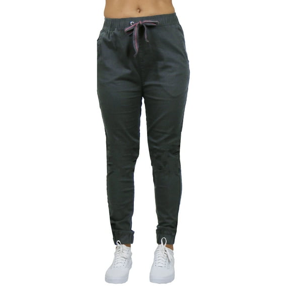GBH Women's Slim-Fit Cotton Twill Jogger Pants (S-2XL)