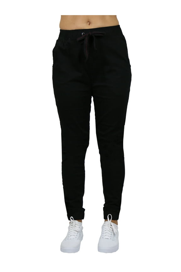 Women's Slim-Fit Cotton Twill Jogger Pants (S-2XL)