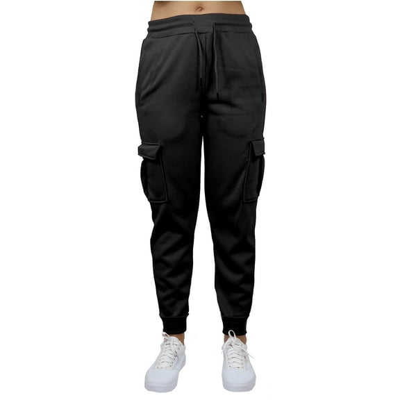 GBH Womens Heavyweight Oversized Loose Fit Fleece Jogger Sweatpants