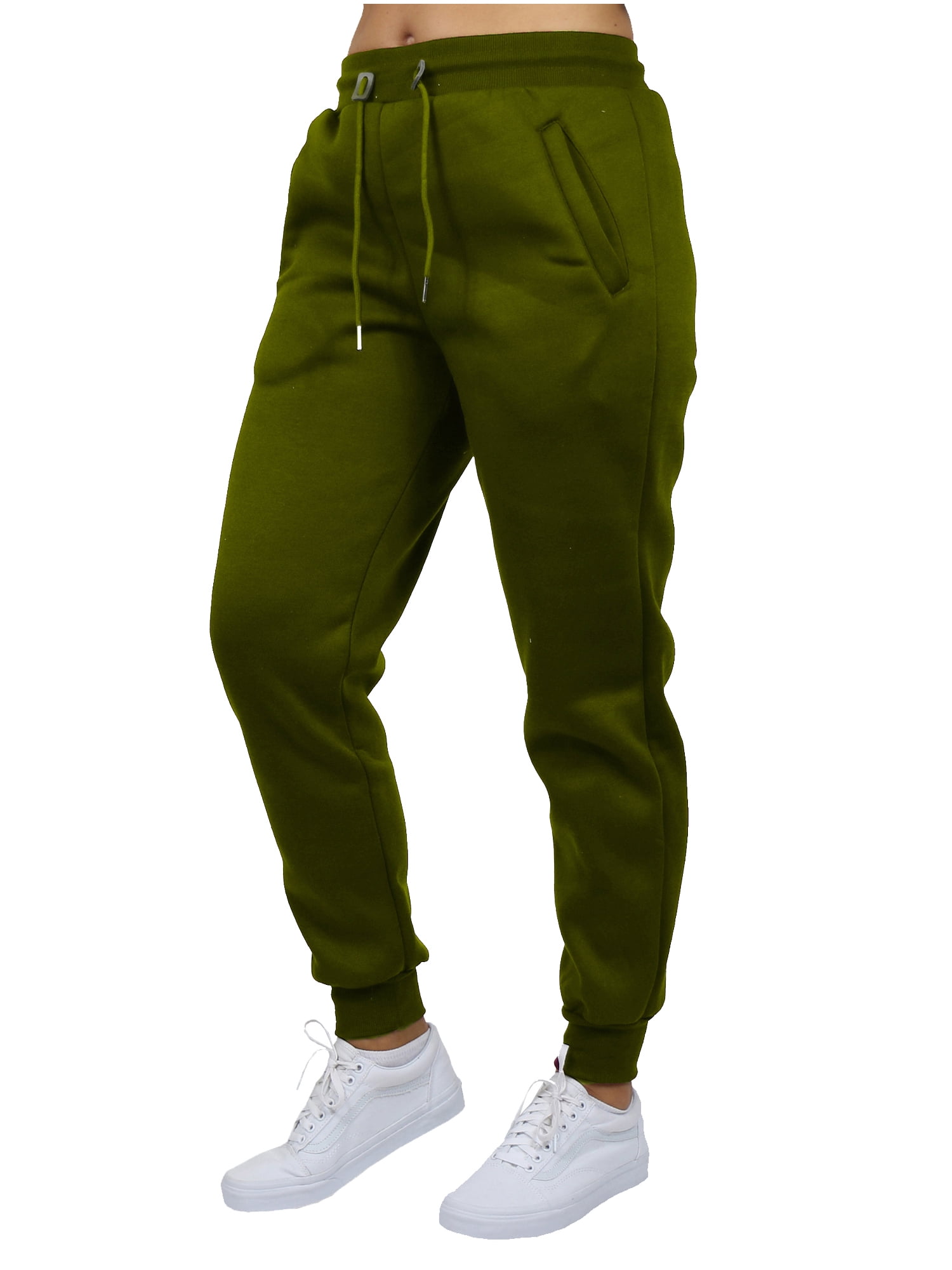 Olive Green Flare Sweatpants (Women) – PSYCH Online Store