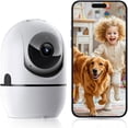 thumbnail image 1 of GBIUT 5G&2.4G WiFi Indoor Camera for Home Security, Baby/Pet Camera with Phone App, Motion Sensor & Night Vision, 2-Way Call, TF/Cloud Storage, 1 of 10