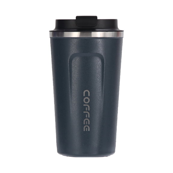 GBJHJIA 12 oz Stainless Steel Vacuum Insulated Tumbler - Coffee Travel Mug Spill Proof with Lid - Thermos Cup for Keep Hot/Ice Coffee,Tea and Beer (Blue）