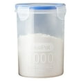 thumbnail image 1 of GBJHJIA Food Storage Containers,Kitchen Storage Boxes Plastic Sealed Jars, Flour, Sugar, Baking Supplies, Rice with Lids (C）, 1 of 4