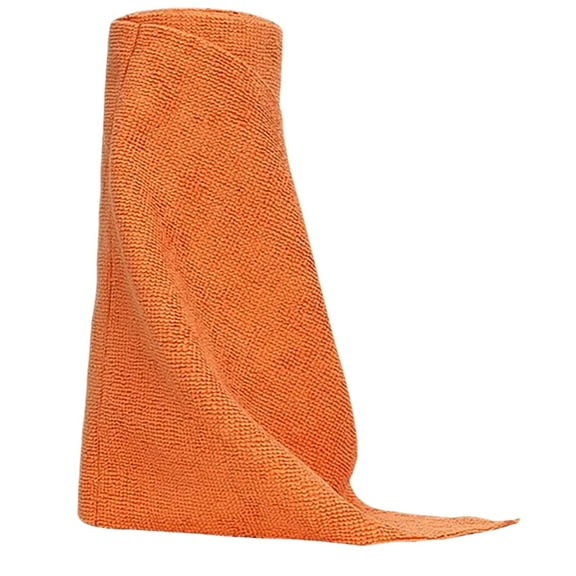 GBJHJIA Microfiber Kitchen Towels (Orange, 2.95 x 2.95 inches), 25PCS/Roll, Soft and Super Absorbent Dish Towels, Tear-Away Dish Cloth, Reusable Washable Kitchen Towel, Microfiber Cleaning Cloth