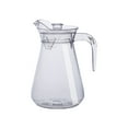 thumbnail image 1 of GBJHJIA Plastic Pitcher, Clear Water Pitcher with Lid, Fridge Jug, BPA-Free, Shatter-Proof, Great for Iced Tea, Sangria, Lemonade, Juice, Milk, and More (Silver）, 1 of 7