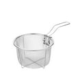 thumbnail image 1 of GBJHJIA Stainless Steel Deep Fry Basket, 9inch Round Wire Fryer Basket for Frying Serving Food, French Chip Frying Basket with Folding Handle for Kitchen Frying (A）, 1 of 9