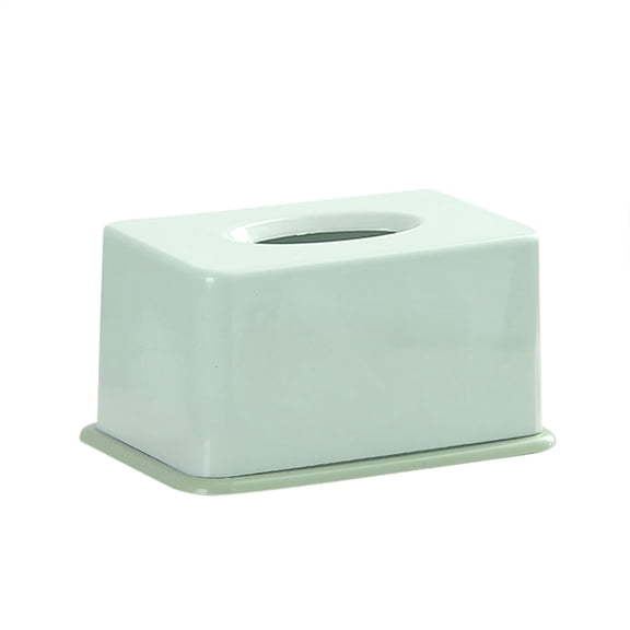 GBJHJIA Tissue Box Holder,Rectangular Tissue Box Cover, Table Facial Napkin Dispenser for Car, Bathroom, Bedroom, Kitchen, Office, Living Room, Counter, Hotel Use (B)